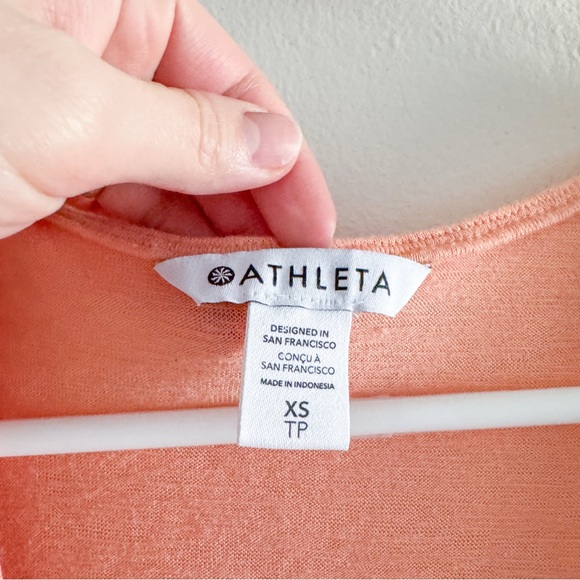Athleta Breezy Wrap Tank in Orange - Picture 5 of 5